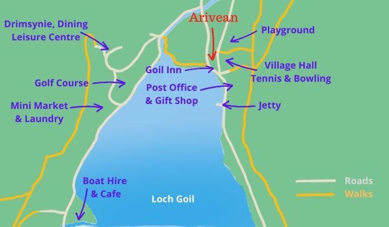 Arivean Cottage Lochgoilhead Ngoại thất bức ảnh